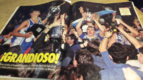 Revista El Grafico Nº 3874 1993 Campeon Seleccion Sub 22 Bas