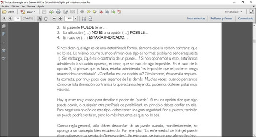Tactica Y Estrategia En El Examen Mir 3a Edicion Bmdmx Pdf