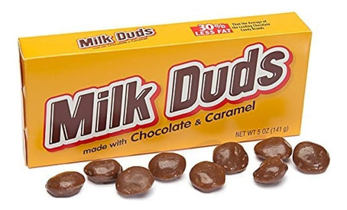 Milk Duds Chocolate Caramelo Cajita Importado 141g 2 Pack