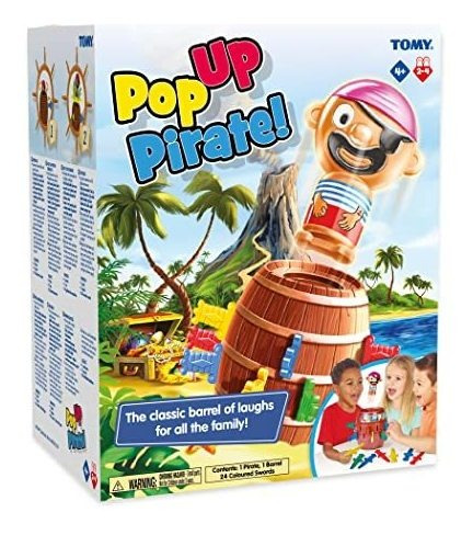 Tomy Pile Up Pirates Juego - Proporciona Un Montón De Xg9gt