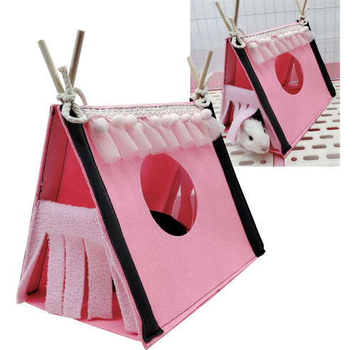 Hamster Hideout Tent, Conejo, Rata, TĂșnel, Casa, Animal Pequ