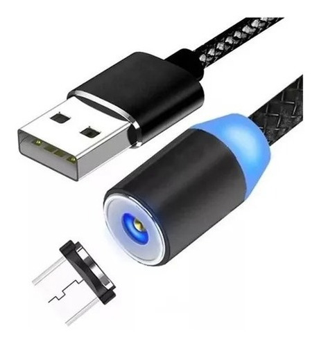 Cable Magnetico Iman Usb Para Celular Cargador Tipo C