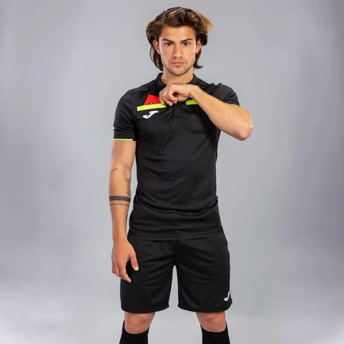Jersey Playera Arbitro Negro De Futbol Joma ¡envio Gratis! | Meses sin  intereses