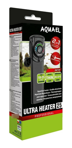 Aquecedor Com Termostato Ultra Heater 25w 110v Aquael