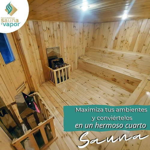 Imagen 2 de 7 de Venta De Equipos De Sauna Y Vapor, Baños De Cajón Y Asiento.