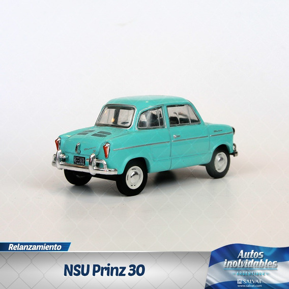 ARG33G Car 1/43 Salvat Autos Inolvidables NSU Prinz 30 1959 
