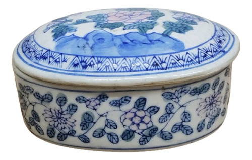 Caja De Porcelana De Vitrina - Ind. China 