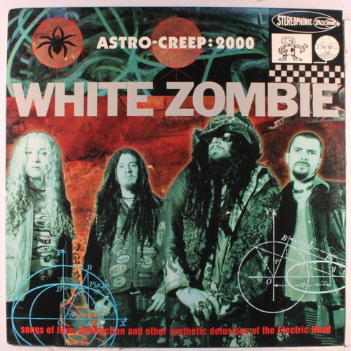 White Zombie Lp Vinyl Acetato Astro Creep 2000 Dist1 1995