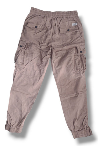 Pantalón Cargo Jogger Gabardina Importado Irun Hombre