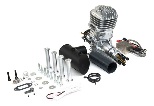 Motor Aeromodelo Gasolina Dle Engines 65 Mufla Lateral