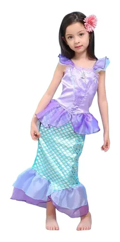 Disfraz Sirenita Vestido Ariel Princesa Disney Importado en venta en Mérida Yucatán por sólo $ Mexico Disfraz Sirenita Vestido Ariel Princesa Disney Importado en venta en Mérida Yucatán por sólo $ Mexico