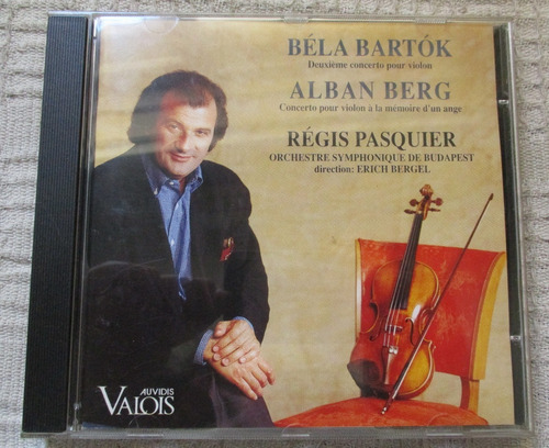 Imagen 1 de 5 de Béla Bartók - 2º Concerto Pour Violon. Alban Berg - Pasquier