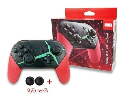Imagen 7 de 10 de Control Inalámbrico Nintendo Switch Pro Aternativo + 2 Grips