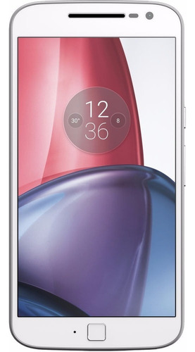 Celular Libre Motorola Moto G4 Plus Blanco Xt1641 Duos 32gb