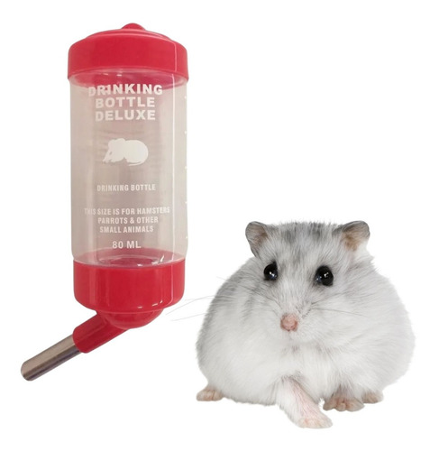 Imagen 1 de 3 de Bebedero Para Ratas Hamster X 80 Ml
