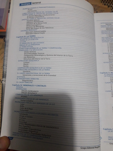 Imagen 3 de 10 de Libro De Geologia General Rivera Mantilla