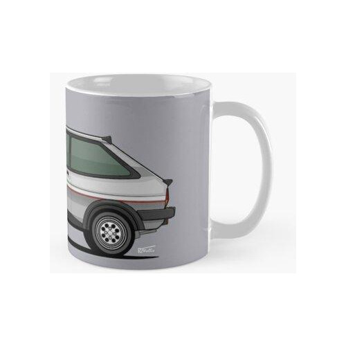 Taza Ford Fiesta Xr2 Single Illustration Plata Calidad Premi