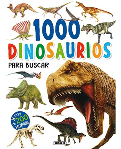 1000 Dinosaurios Para Buscar (1000 Pegatinas Para Buscar)