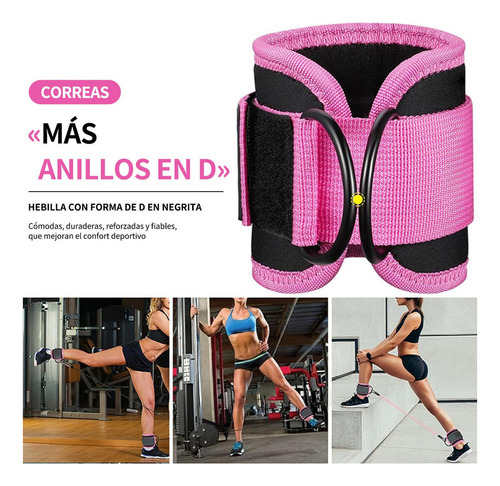 De 5 Pzs/set Grilletes Para Tobillo Gym Entrenamiento Demuch