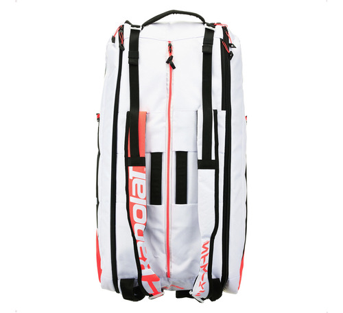 Raqueteira Babolat Pure Strike X12 Branca E Vermelha