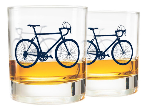 Juego De 2 Vasos De Whisky Para Bicicleta