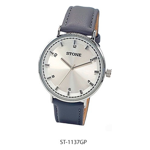 Reloj Stone St-1137 Cuero Para Hombre Agente Liniers