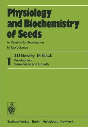 Libro Physiology And Biochemistry Of Seeds In Relation To...