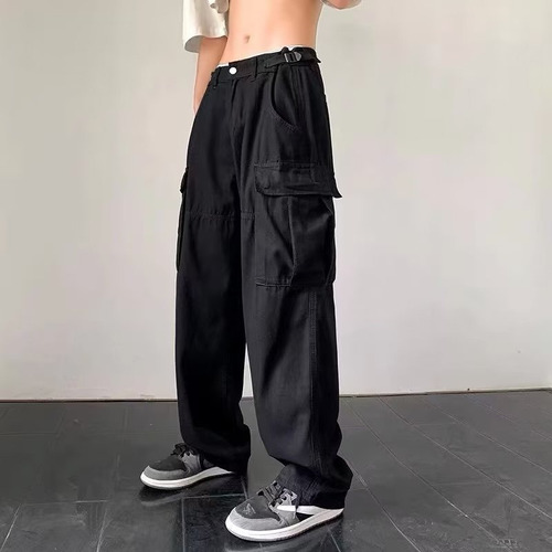 Pantalones Sueltos De Hip-hop Para Hombre De Otoño E Inviern