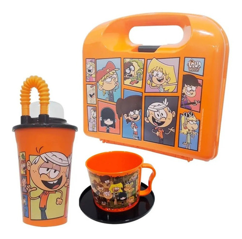 Pack Escolar Lunchera + Vaso C/ Sorbete + Taza Cuotas