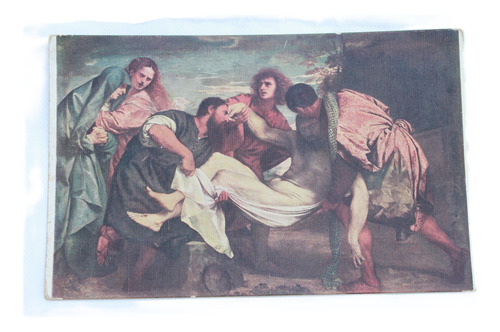 Antigua Tarjeta Postal - Obra Pictórica Del Museo Del Louvre (Usado)