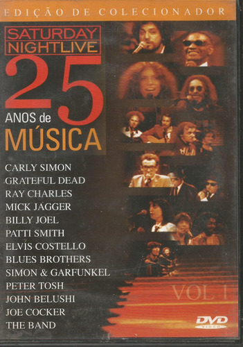 Dvd - D312 - 25 Anos De Musica Volume 1 - Frete R$ 7,00