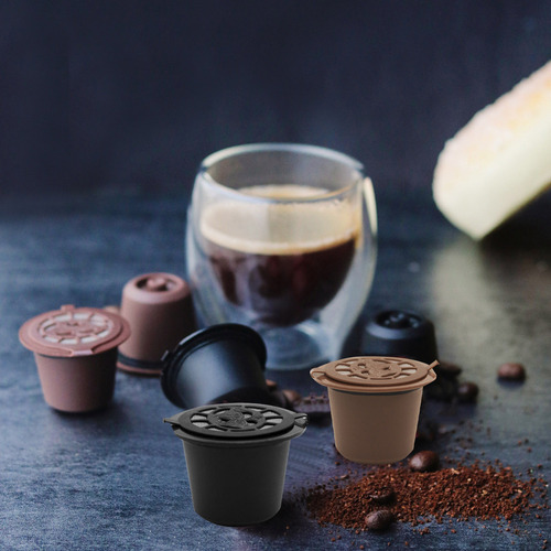 Cápsulas De Café Reutilizables Y Recargables, 6 Unidades, Co