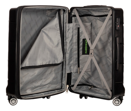 Maleta Hardhead Pxmt-1190 37cm De Ancho X 52cm De Alto X 24cm De Profundidad Color Negro Diseño Proximity