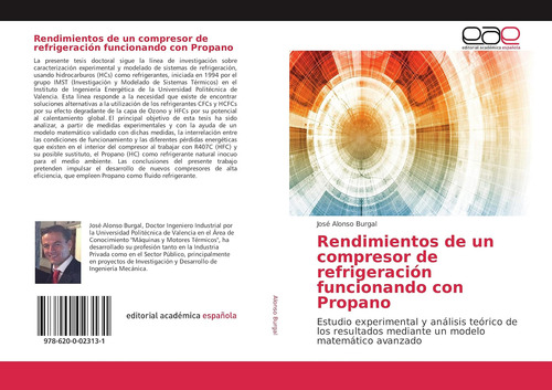 Libro: Rendimientos De Un Compresor De Funcionando Con Propa