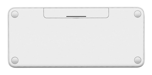 Imagen 4 de 4 de Teclado bluetooth Logitech K380 QWERTY inglés US color blanco
