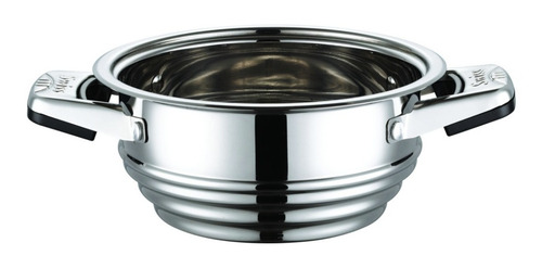 Accesorio Vaporera Swiss Zurich D Acero Inox Quirurgico 20cm Color Plateado