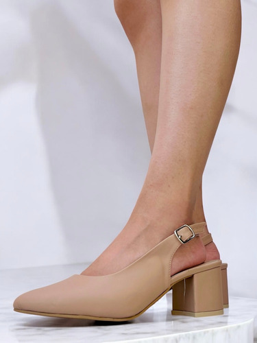 Zapatillas De Mujer Tacón Mediano 860 Varios Colores