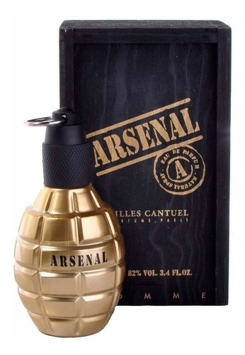 Perfume Locion Arsenal Gold Hombre 100m - mL a $999