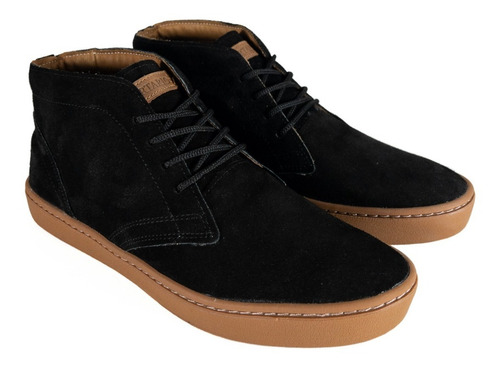 Imagen 2 de 7 de Botas Botitas De Cuero Gamuza Chavito De Hombre Libertarios