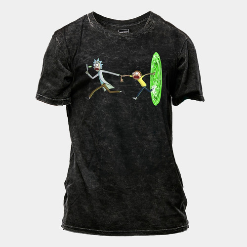 Remera Rick And Morty - Portal