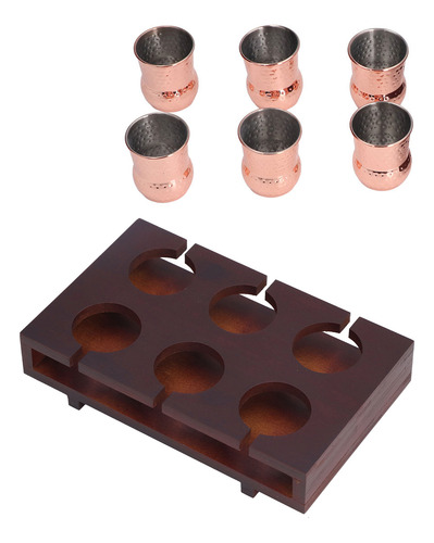 Juego De Tazas De Cóctel Moscow Mule Chapadas En Cobre