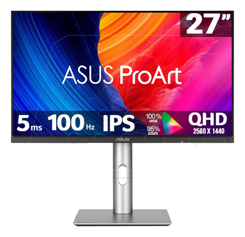 Monitor Asus con pantalla de 27" 100Hz 127V y resolución QHD
