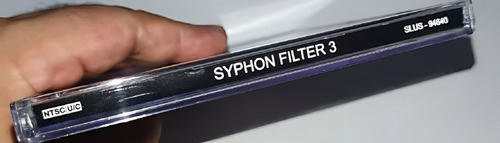 Syphon Filter 3 Playstation Mídia Prata