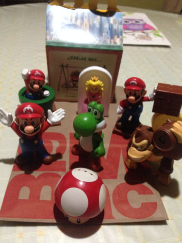 Super Mario Bros Colección Completa 2014 Mc Donalds 