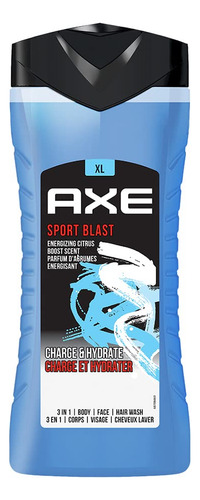 Gel De Ducha Axe Axe Sport Blast 3 In 1 Cuerpo Y Cabello