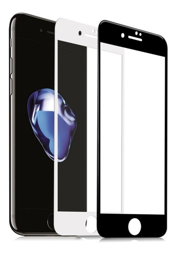 Glass Vidrio Templado 3d Curvo Para iPhone 6 6s + Envió