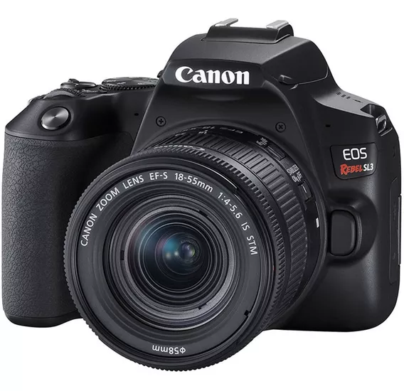 Canon Rebel Sl3 Kit Body + Ef-s 18-55mm F/4-5.6 Is Stm Gtia