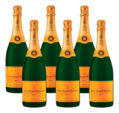 Champagne Veuve Clicquot Brut Caja X 6un - Enotek