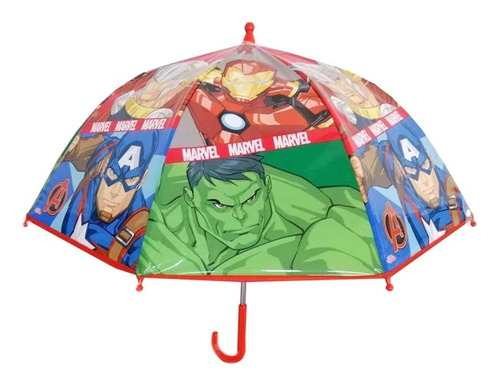 Paraguas Infantil 17 Avenger Super Heroe Marvel Niños Lluvia