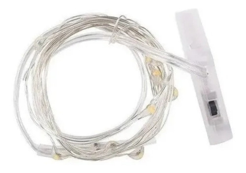 Luces Micro Led Hadas 2 Metros Multi Colores Pilas Incluidas